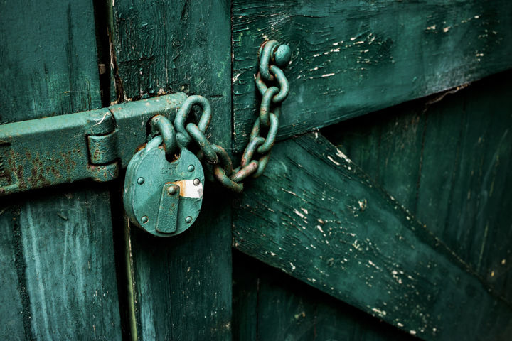 "The padlock I" başlıklı Fotoğraf Jgc Braticius tarafından, Orijinal sanat, Dijital Fotoğrafçılık