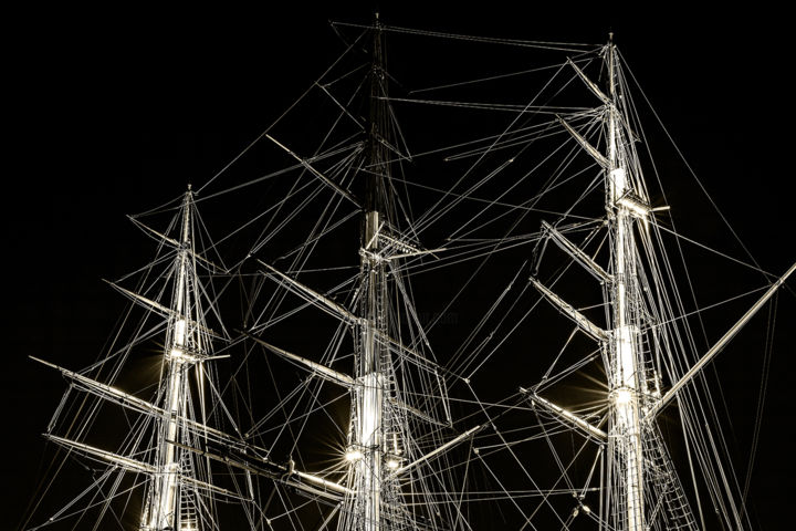 Fotografia intitolato "Nautical strings (C…" da Jgc Braticius, Opera d'arte originale, Fotografia digitale