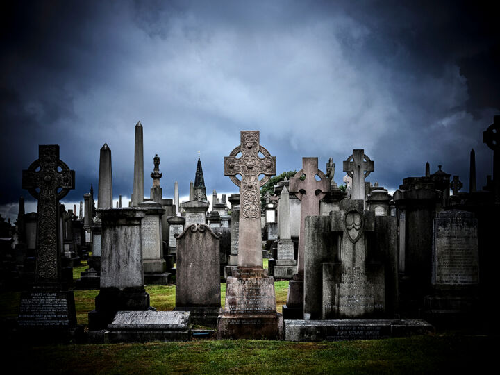 Photography titled "Glasgow Necropolis…" by Jgc Braticius, Original Artwork, Digital Photography