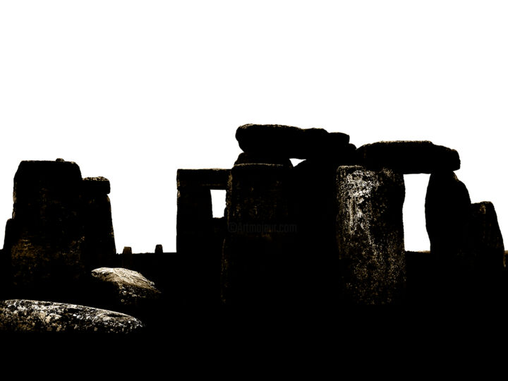 Fotografia zatytułowany „Stones II” autorstwa Jgc Braticius, Oryginalna praca, Fotografia cyfrowa