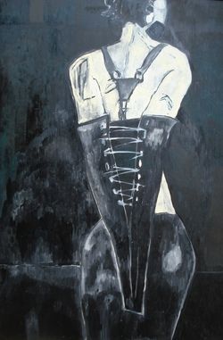 Malarstwo zatytułowany „Bondage” autorstwa Breda Chuk, Oryginalna praca