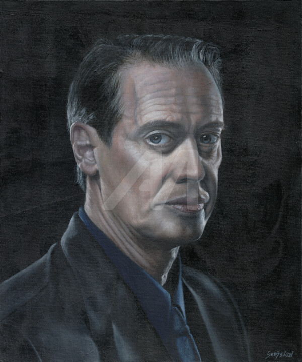Painting titled "Steve" by Bretislav Stejskal, Original Art, Acrylic
