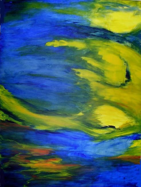 Ζωγραφική με τίτλο "Diptyque 1, Acryliq…" από Briga, Αυθεντικά έργα τέχνης, Ακρυλικό