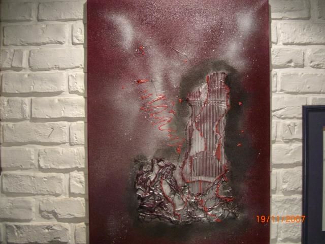 Peinture intitulée "space" par Brice Feldis, Œuvre d'art originale,