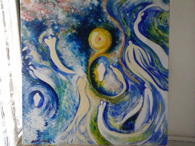 Painting titled "20160514-114427.jpg" by Stephane Briere, Original Artwork, Acrylic
