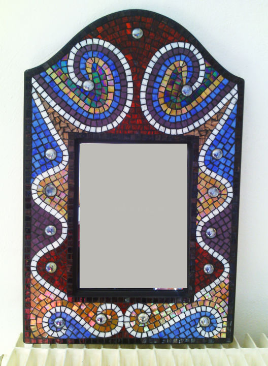 Design titled "Miroir oriental" by Brigitte Coleau, Original Artwork