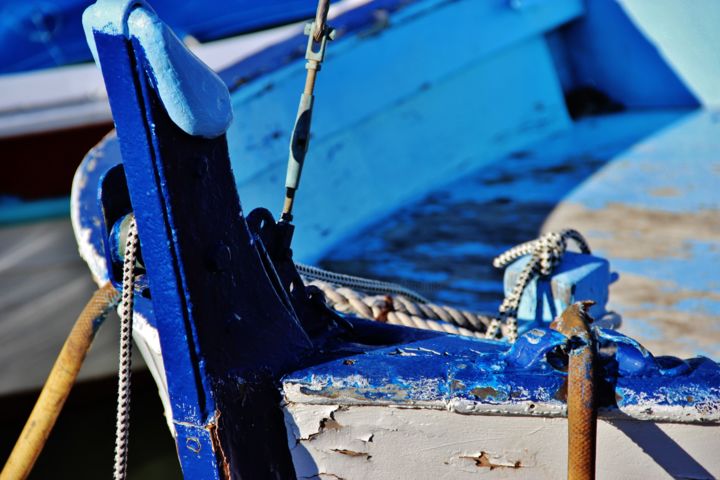 Photographie intitulée "Le Grand Bleu - Col…" par Brigitte Mathé (MBL), Œuvre d'art originale