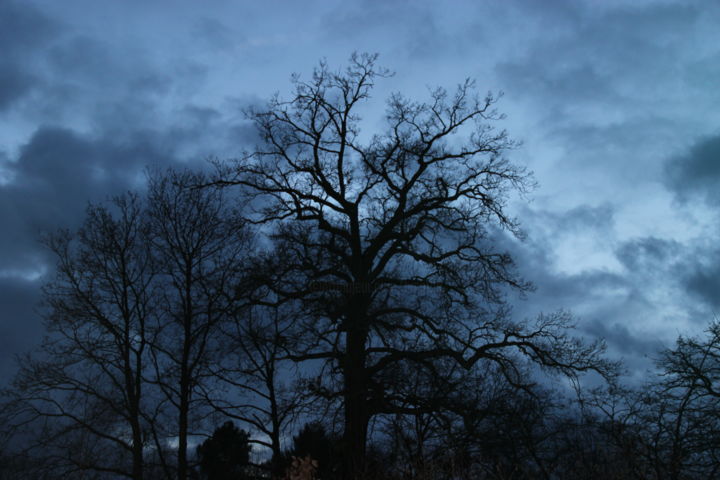 Fotografia intitolato "Rien qu'un ciel 6" da Brigitte Mathé (MBL), Opera d'arte originale