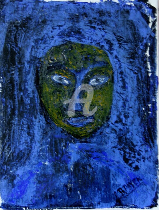 Painting titled "MARIE" by Brigitte Payen (B.PAYEN), Original Artwork, Acrylic