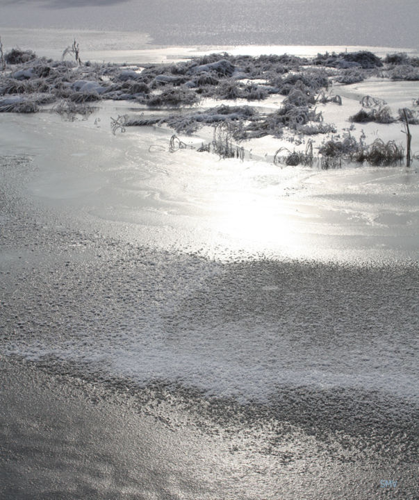 Photography titled "Winter Lake 2" by Sergei Smv, Original Artwork