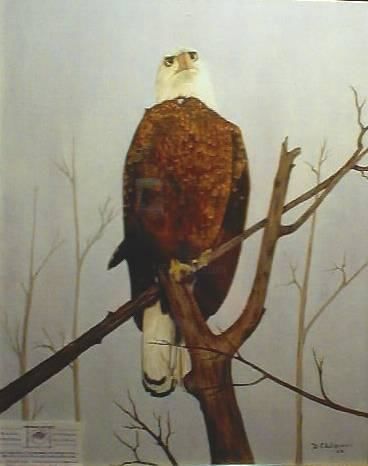 Painting titled "Young American" by Diana Childress, Original Art, Other