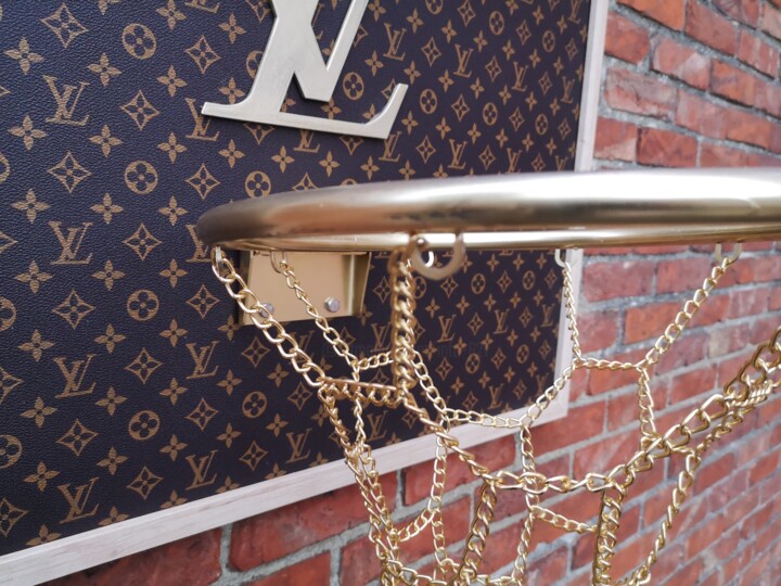 Louis Vuitton Framed Basketball Board, Sculpture by Brother X