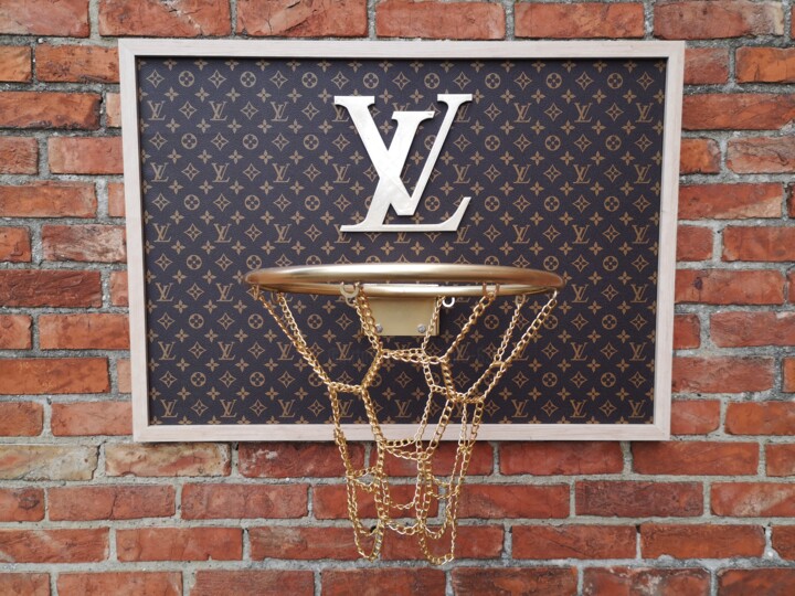 Ζωγραφική με τίτλο "Louis Vuitton frame…" από Brother X, Αυθεντικά έργα τέχνης, Αλουμίνιο