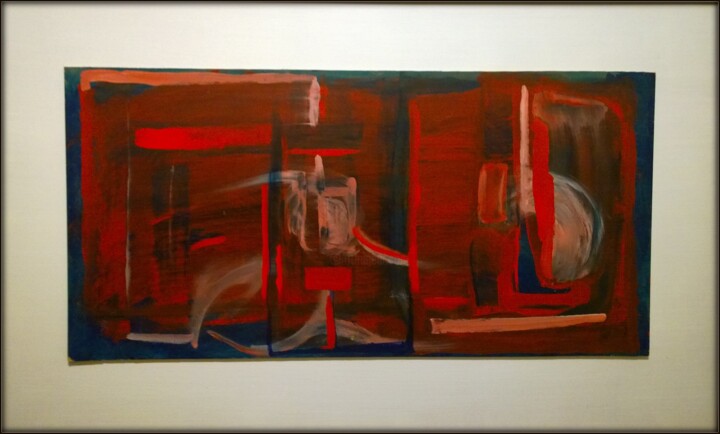 Painting titled "the red           w…" by Bruce Gilbert, Original Artwork