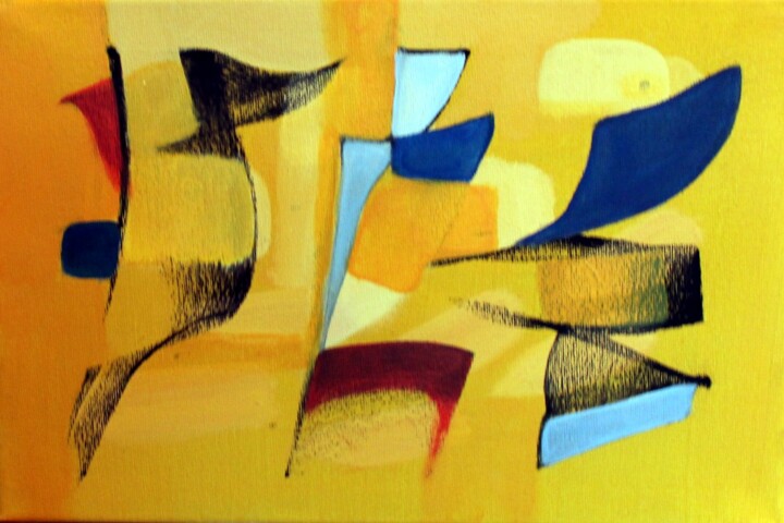 Painting titled "sonorites20147.jpg" by Bruno Keip, Original Artwork