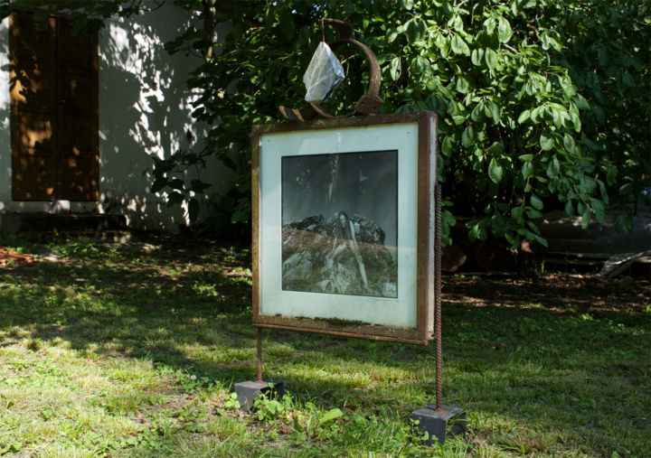 雕塑 标题为“Joie Être endroit/e…” 由Bruno Mesrine, 原创艺术品, 玻璃