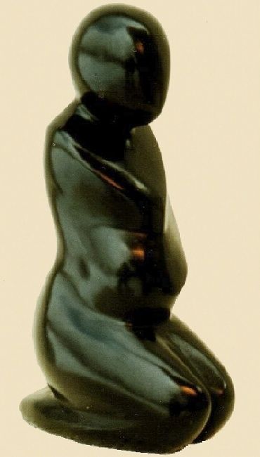 Sculpture intitulée "maternité" par Bruno Prelat, Œuvre d'art originale