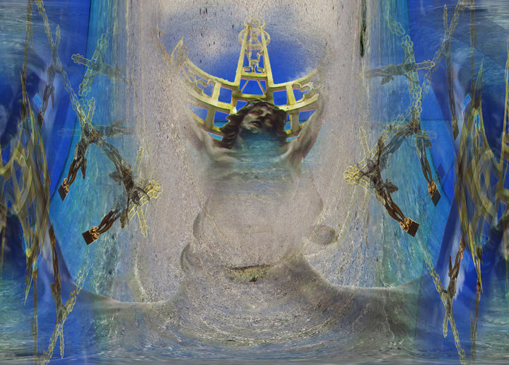 Arte digital titulada "holy-spirit2.jpg" por Bruno Bouchet, Obra de arte original