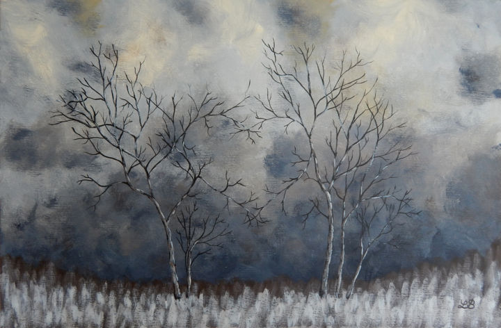 Peinture intitulée "Eternal Love" par Bruno Lemasson, Œuvre d'art originale, Acrylique