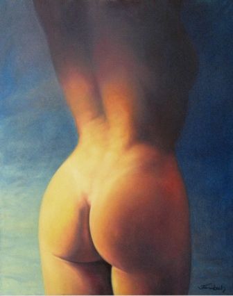 Painting titled ""Sem Título" ." by Bruno Steinbach, Original Artwork, Oil