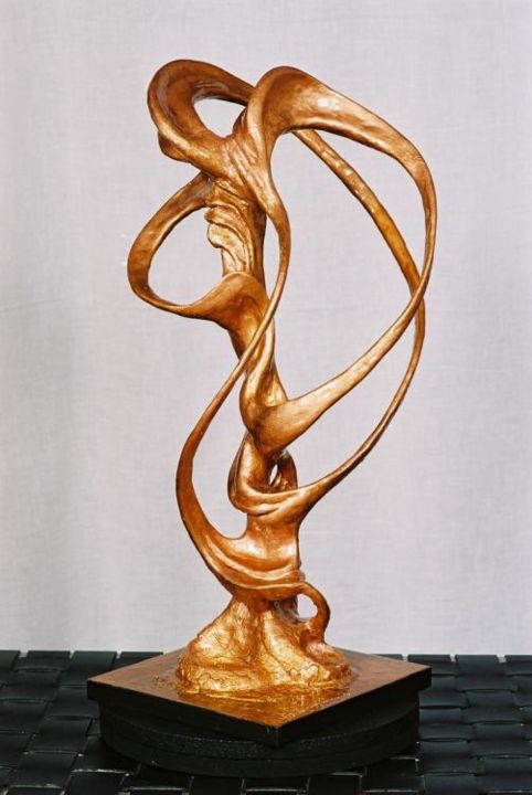 Sculpture intitulée "RISING SPIRIT" par Yiorgo Tsiroyiannis, Œuvre d'art originale