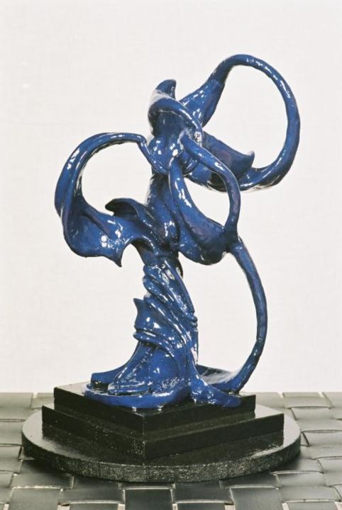 Sculpture intitulée "FORM IN MUSIC" par Yiorgo Tsiroyiannis, Œuvre d'art originale