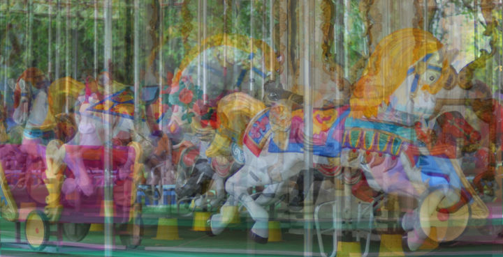 Fotografia intitolato "wild horses" da Bubon, Opera d'arte originale, Altro