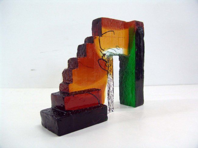 Sculpture intitulée "玻璃制作" par Bubu, Œuvre d'art originale
