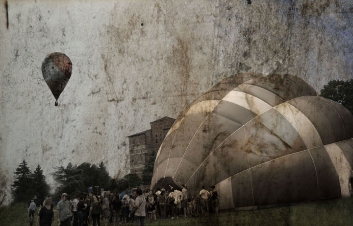Photography titled "mongolfiere.jpg" by Budano Lino, Original Artwork
