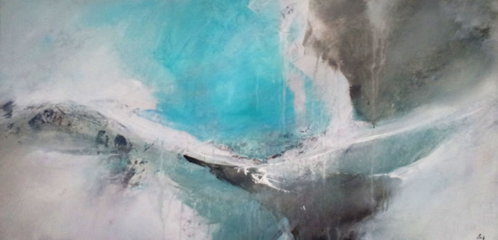 Peinture intitulée "Earth" par Bugg Catinus, Œuvre d'art originale, Acrylique