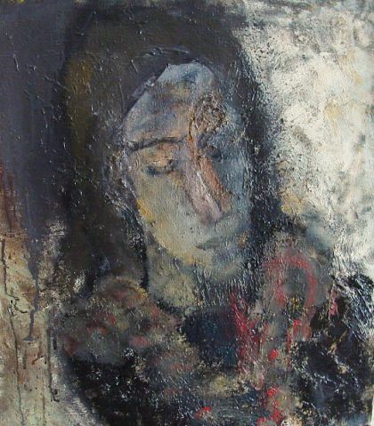 Painting titled "Анастасия" by Sergei Bugrovskii, Original Artwork