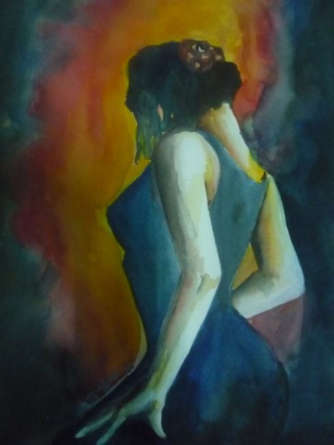Pittura intitolato "salsa" da Buhay, Opera d'arte originale