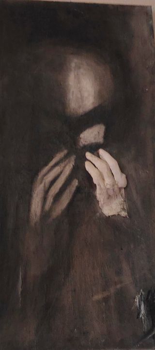 Malarstwo zatytułowany „Sortie d'ombre” autorstwa Marie Busso, Oryginalna praca, Akryl