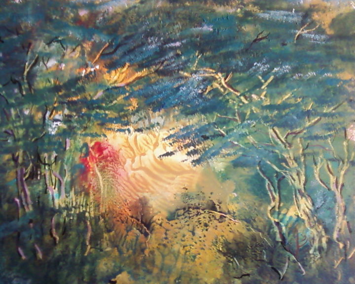 Malerei mit dem Titel "4.jpg" von Liubov Bukharova, Original-Kunstwerk, Aquarell