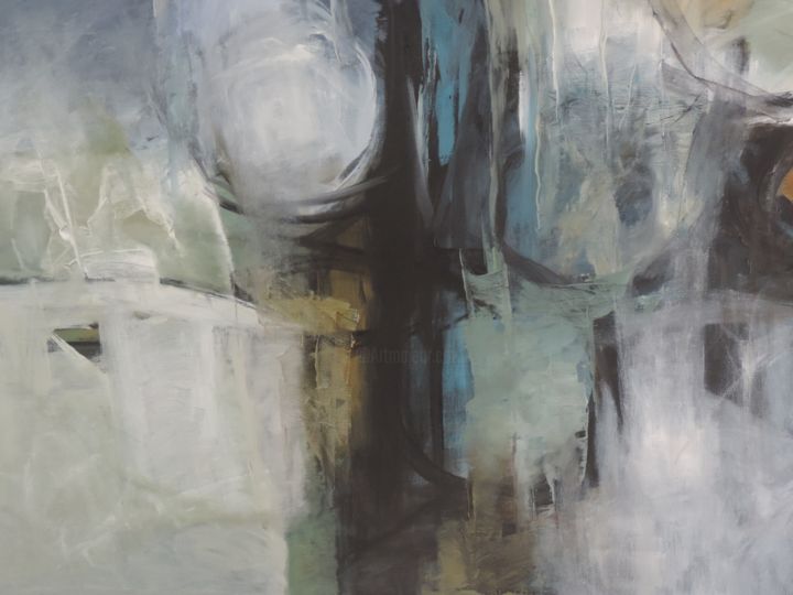 Painting titled "Nightfall" by Bartholameuse Wimalaratne, Original Art, Oil