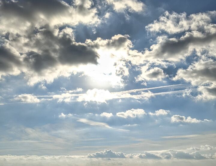 Fotografia zatytułowany „Raconte-moi un ciel…” autorstwa Byalmador, Oryginalna praca, Fotografia cyfrowa