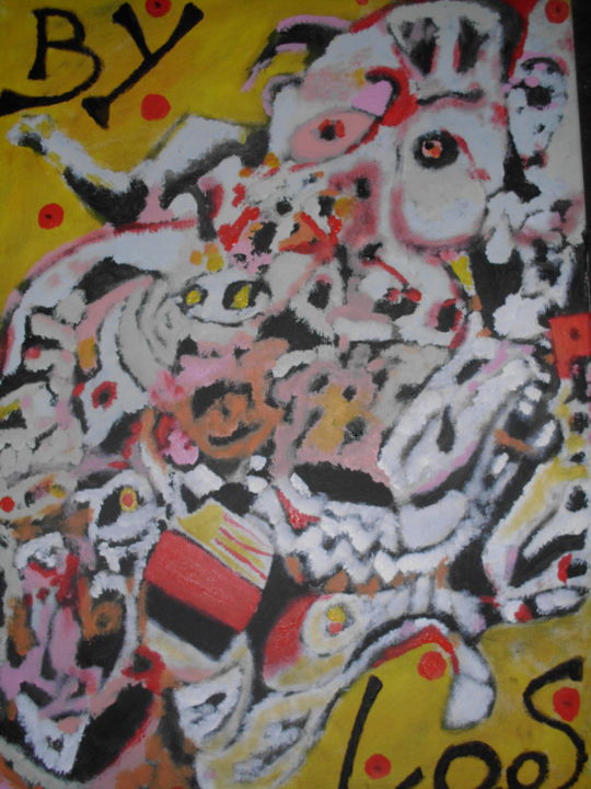 Peinture intitulée "004.jpg" par Fréderic Byloos, Œuvre d'art originale,