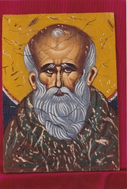 Malarstwo zatytułowany „maximos.jpg” autorstwa Αγιογραφοσ.Κωτσιακησ Κωστασ-Byzantineart, Oryginalna praca