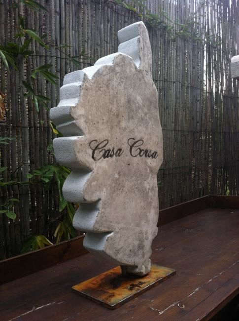 Sculpture titled "Casa Corsa" by C.Art, Original Artwork