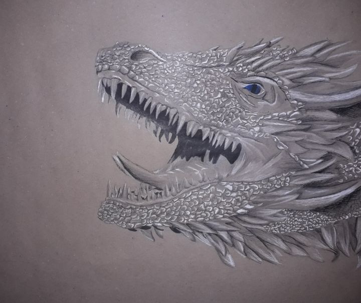 "Dragon.jpg" başlıklı Resim Coralie tarafından, Orijinal sanat