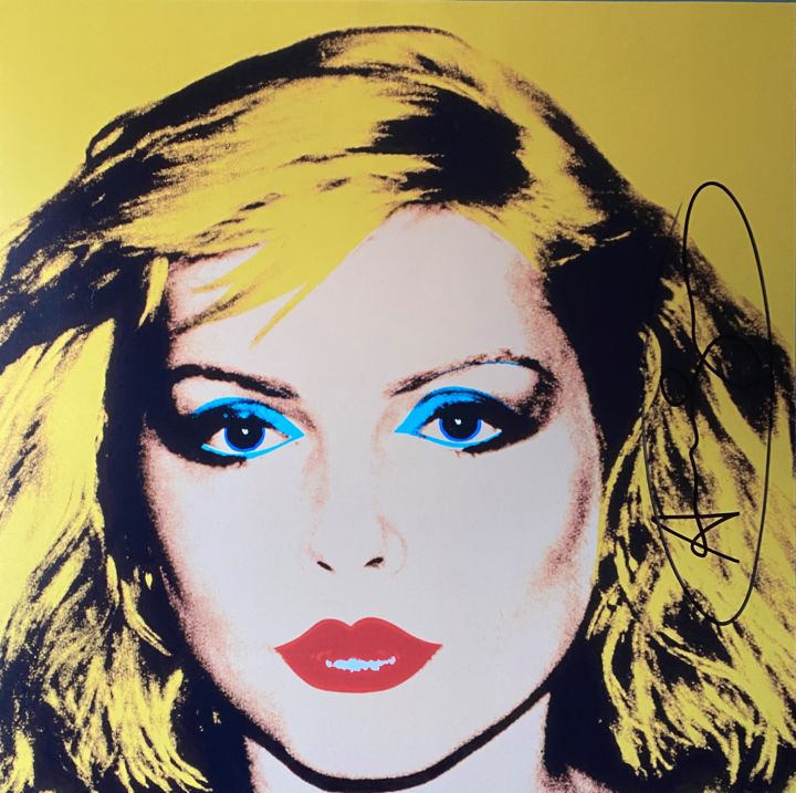 Incisioni, stampe intitolato "Andy Warhol - Debbi…" da Chris North, Opera d'arte originale, Serigrafia