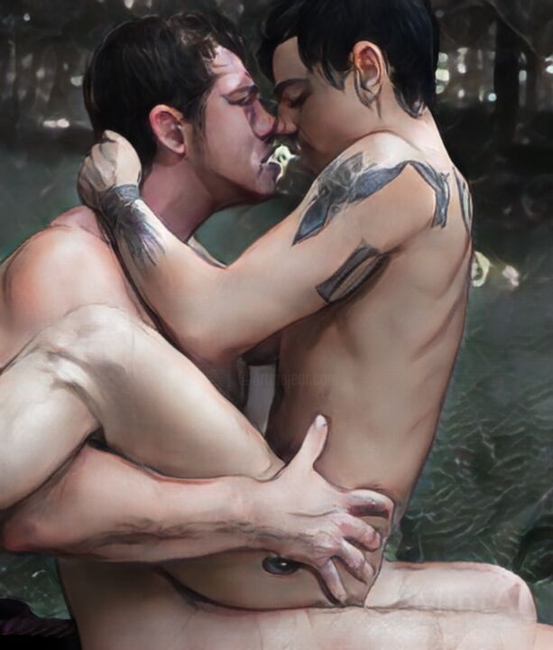 Photographie intitulée "Nuevo lGTBIQ gay" par Caín Cainhr, Œuvre d'art originale, Photographie numérique