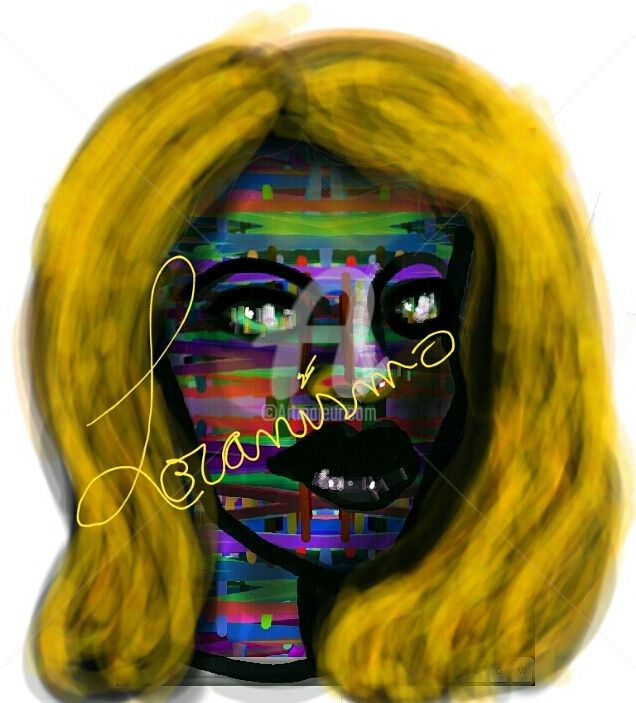 Arts numériques intitulée "Loranismo face serie" par Loranismo, Œuvre d'art originale
