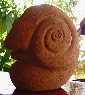 雕塑 标题为“Malfini2” 由Flavien Caloc, 原创艺术品, 石