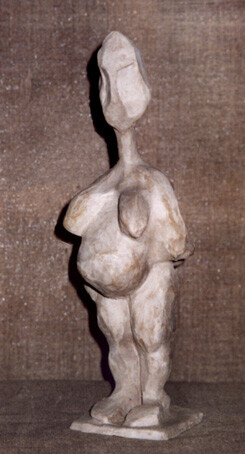 Скульптура под названием "Second Child" - Calseyk, Подлинное произведение искусства