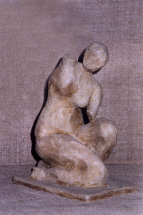 Скульптура под названием "figurine" - Calseyk, Подлинное произведение искусства