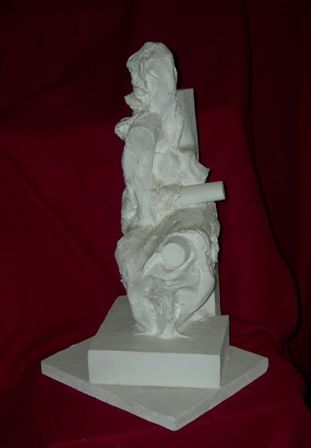 Sculpture titled "MEMORY 3 - Abstract…" by Calvin Albert, Original Art, Mixed Media