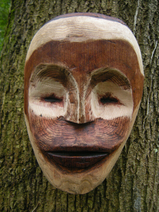 雕塑 标题为“Hiro” 由Cambrousse, 原创艺术品, 木