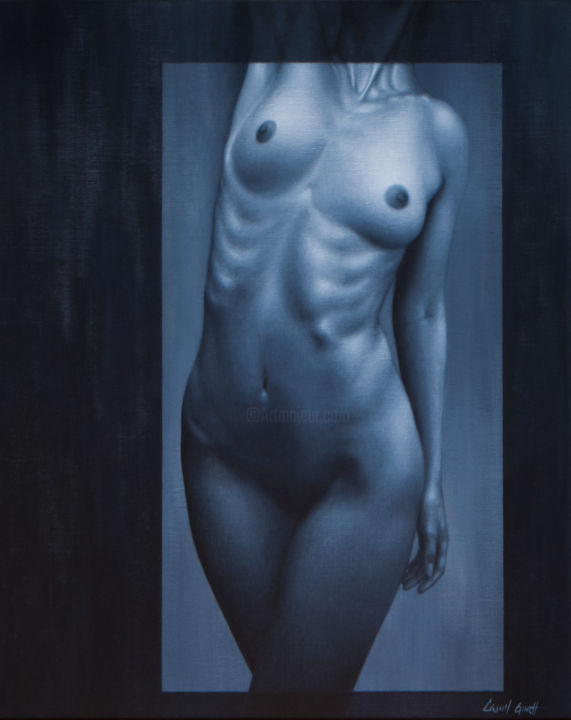 绘画 标题为“Woman 56” 由Camil Giralt, 原创艺术品, 丙烯 安装在木板上