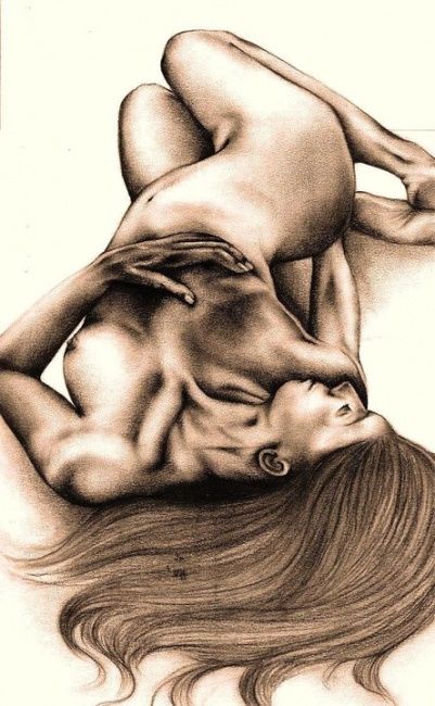 Pittura intitolato "Nudo Artistico" da Kamilla, Opera d'arte originale
